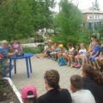 В летнем оздоровительном лагере при ГАУ СО КЦСОН Пугачевского района прошла встреча двух поколений