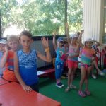 Дети летнего лагеря Пугачевского района повторили правила дорожного движения