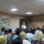 Встреча с представителями поискового отряда