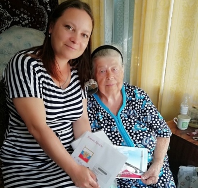 Поздравления с юбилеем приняла 90-летняя жительница Пугачева