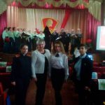 Волонтеры ГАУ СО КЦСОН Пугачевского района побывали на торжественном мероприятии, посвященном 100-летнему юбилею образования ВЛКСМ
