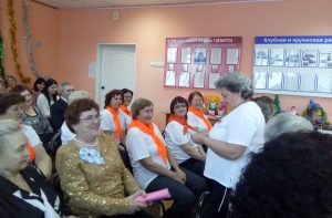 В ГАУ СО КЦСОН Пугачевского района встретились представители старшего поколения двух районов