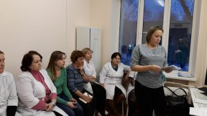 Специалисты КЦСОН Пугачевского района познакомили медперсонал районной больницы с услугами центра