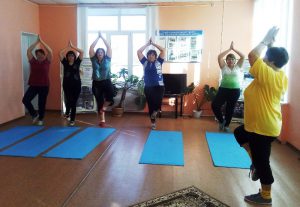 В клубе «Старость в радость» активно работает любительское объединение «Здоровье+»