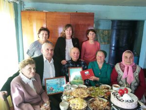 90-летие отметил труженик тыла Лапшин Владимир Семенович