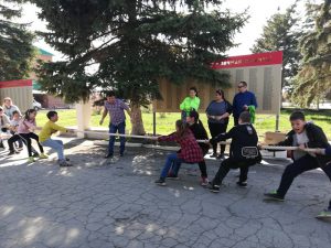 «Уличный десант» собрал детей