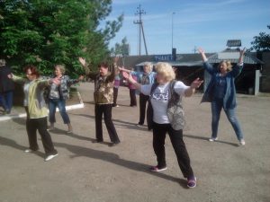 «Серебряные» волонтеры провели информационную акцию