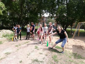 Праздник спорта в летнем лагере