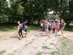 Праздник спорта в летнем лагере
