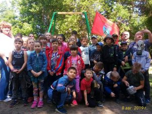 «Боевое Братство» в гостях у детей в оздоровительном лагере при КЦСОН Пугачевского района