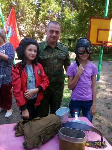 «Боевое Братство» в гостях у детей в оздоровительном лагере при КЦСОН Пугачевского района