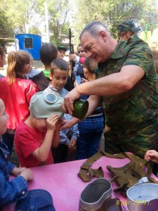 «Боевое Братство» в гостях у детей в оздоровительном лагере при КЦСОН Пугачевского района