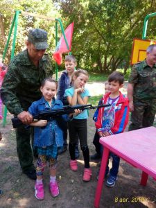 «Боевое Братство» в гостях у детей в оздоровительном лагере при КЦСОН Пугачевского района