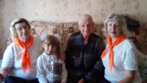 Волонтеры организовали незабываемую встречу с ветераном Великой Отечественной войны