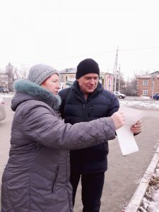 Пугачевские «серебряные» волонтеры провели информационную акцию