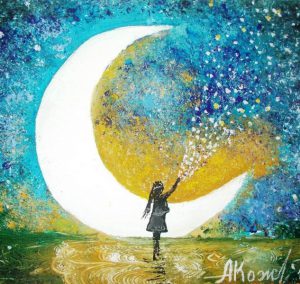 Члены клуба «Старость в радость» организовали онлайн-выставку творческих работ «Космические фантазии»