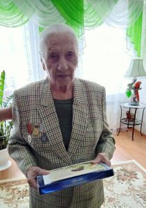 95-летний юбилей отметила жительница города Пугачева
