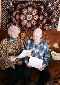 Долгожитель из Пугачевского района отметил 90-летний юбилей