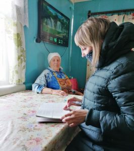 Сотрудники КЦСОН Пугачевского района побывали в селах Краснореченского муниципального образования