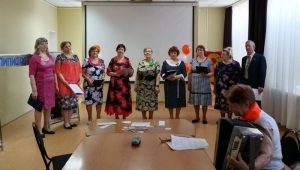 Клуб «Старость в радость» ГАУ СО КЦСОН Пугачевского района отметил девятую годовщину