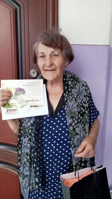 Жительница города Пугачева встретила 90-летний юбилей