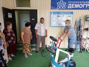 В Пугачевском районе реализуется региональный проект «Старшее поколение»