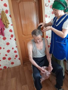 Благодарность социальному работнику от жителей Пугачевского района