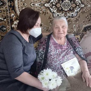 90-летний юбилей отметила Александра Петровна Муравлева