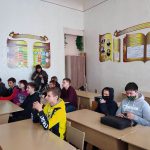 Сотрудники КЦСОН Пугачевского района провели в техникуме мероприятие ко Дню присоединения Крыма