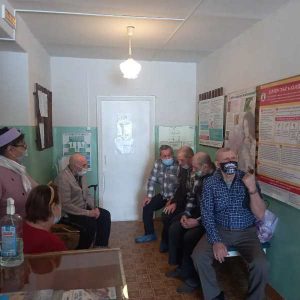 Плановая диспансеризация пожилых жителей поселка Чапаевский