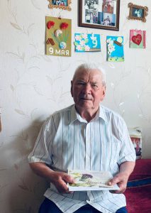 25 апреля отметил 95-летний юбилей ветеран труда, труженик тыла Зубов Пётр Никифорович