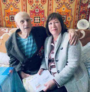 19 апреля отметил 95-летний юбилей ветеран труда, труженик тыла Измайлов Якуб Усманович