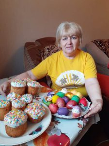 Клуб «Старость в радость» провел челлендж «Русская Пасха»