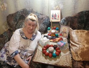 Клуб «Старость в радость» провел челлендж «Русская Пасха»