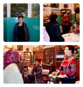 Члены клуба «Нам года не беда, коль душа молода!» посетили музей старинного быта Дома культуры п.Солянский