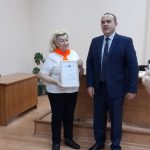 Благодарственное письмо губернатора Саратовской области вручили «серебряному» волонтеру