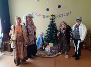 Новогодние посиделки организовали члены клуба «Старость в радость»