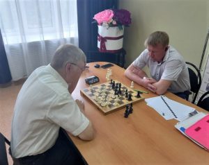 В центре социального обслуживания прошел шахматный турнир, посвященный Дню Победы